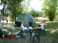 Lakeside 2 (L2) Water front powered camping and caravan site with fire near by Powered lakeside camping and caravan sites